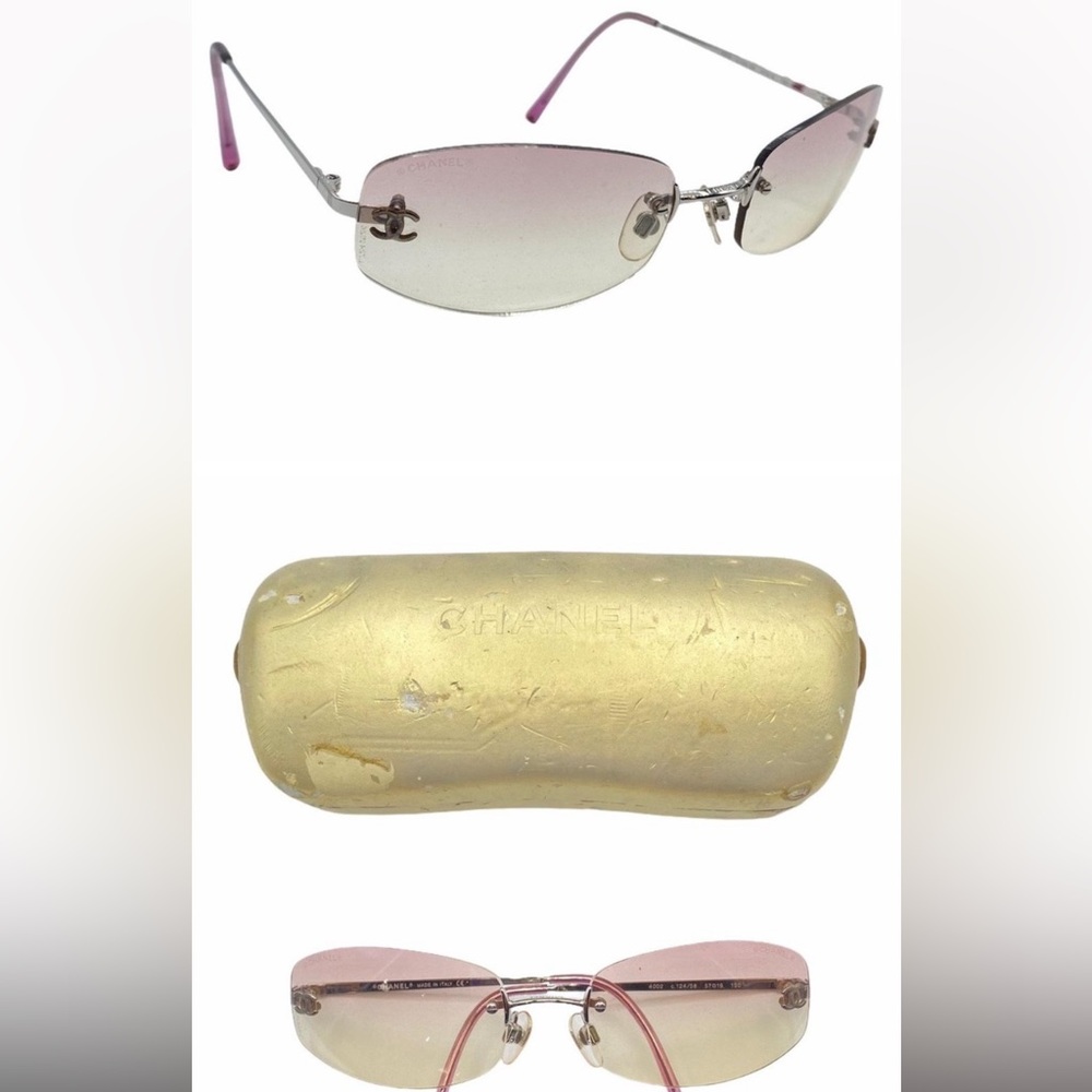 Chanel sunglasses vintage Y2K